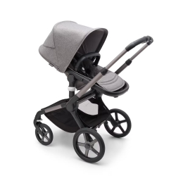 Коляска 2 в 1 Bugaboo Fox 5 Grey mélange шасси Graphite