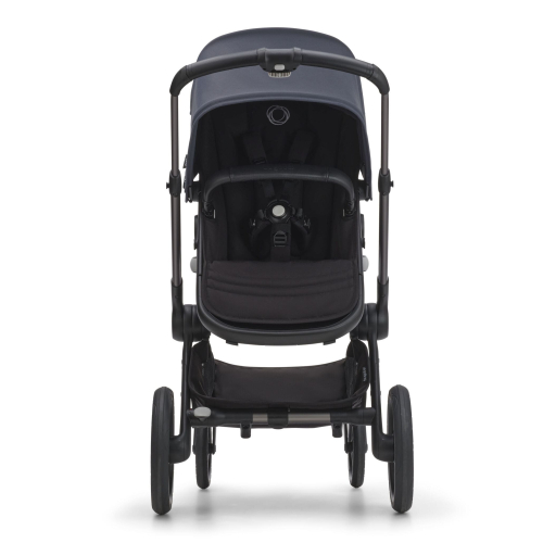 Коляска 2 в 1 Bugaboo Fox 5 Stormy blue/midnight black шасси Graphite