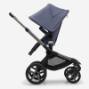 Коляска 2 в 1 Bugaboo Fox 5 Stormy blue шасси Graphite