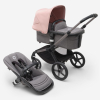 Коляска 2 в 1 Bugaboo Fox 5 Morning pink/grey mélange шасси Graphite