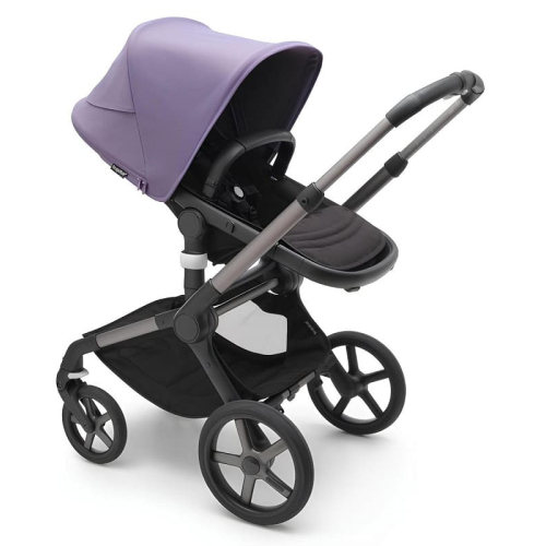 Коляска 2 в 1 Bugaboo Fox 5 Astro purple/midnight black шасси Graphite