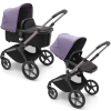 Коляска 2 в 1 Bugaboo Fox 5 Astro purple/midnight black шасси Graphite