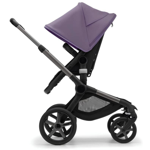 Коляска 2 в 1 Bugaboo Fox 5 Astro purple/midnight black шасси Graphite