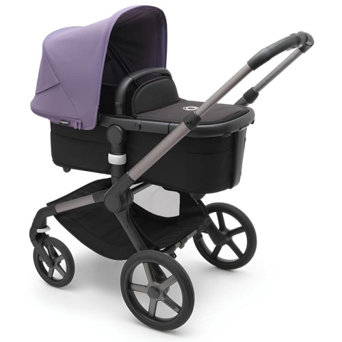 Коляска 2 в 1 Bugaboo Fox 5 Astro purple/midnight black шасси Graphite