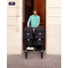 Коляска для двойни 2 в 1 Bugaboo Donkey 5 Twin Midnight black шасси Black