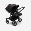 Коляска для двойни 2 в 1 Bugaboo Donkey 5 Twin Midnight black шасси Black