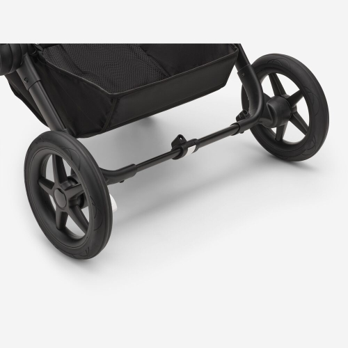 Коляска для двойни 2 в 1 Bugaboo Donkey 5 Twin Misty white/Midnight black шасси Black