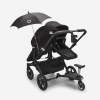 Коляска для двойни 2 в 1 Bugaboo Donkey 5 Twin Midnight black шасси Aluminium