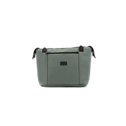 Коляска для двойни 2 в 1 Adamex Leo Duo TIP-TK27 (серо-зеленый)