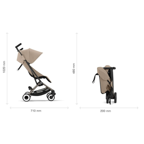 Прогулочная коляска Cybex Libelle 2024 Magic Black (Черный)