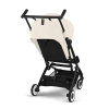 Прогулочная коляска Cybex Libelle 2024 Canvas White (Белый с черным)