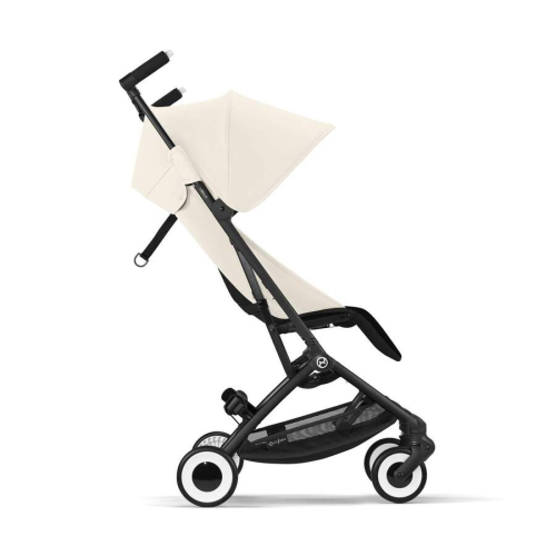 Прогулочная коляска Cybex Libelle 2024 Canvas White (Белый с черным)