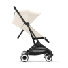 Прогулочная коляска Cybex Orfeo 2024 Canvas White шасси Black