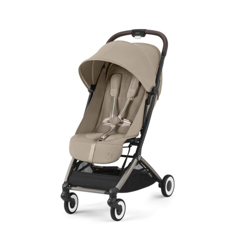 Прогулочная коляска Cybex Orfeo 2024 Almond Beige шасси Taupe