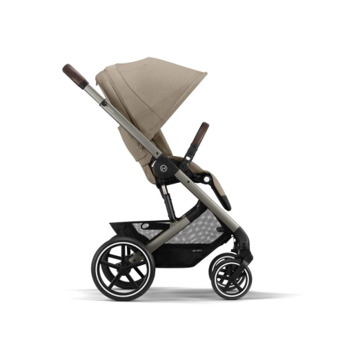 Прогулочная коляска Cybex Balios S Lux Almond Beige шасси Taupe