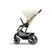 Прогулочная коляска Cybex Balios S Lux Seashell Beige шасси Taupe