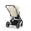 Прогулочная коляска Cybex Balios S Lux Seashell Beige шасси Taupe