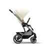 Прогулочная коляска Cybex Balios S Lux Seashell Beige шасси Taupe