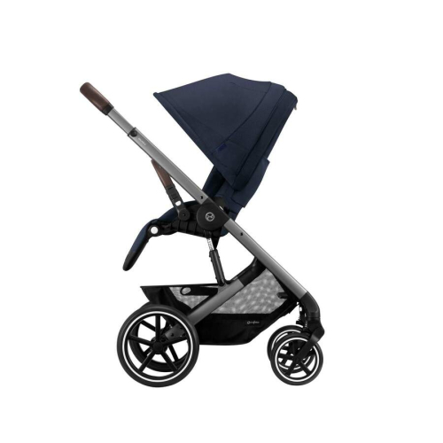 Прогулочная коляска Cybex Balios S Lux Ocean Blue шасси Silver