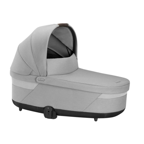 Коляска 2 в 1 Cybex Balios S Lux цвет Lava Grey шасси Silver