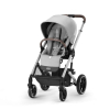 Коляска 2 в 1 Cybex Balios S Lux цвет Lava Grey шасси Silver