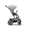 Коляска 2 в 1 Cybex Balios S Lux цвет Lava Grey шасси Silver