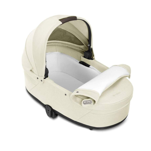 Коляска 2 в 1 Cybex Balios S Lux цвет Seashell Beige шасси Taupe