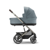 Коляска 2 в 1 Cybex Balios S Lux цвет Sky Blue шасси Taupe