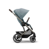 Коляска 2 в 1 Cybex Balios S Lux цвет Sky Blue шасси Taupe