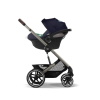 Коляска 3 в 1 Cybex Balios S Lux цвет Ocean Blue шасси Silver