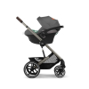 Коляска 3 в 1 Cybex Balios S Lux цвет Lava Grey шасси Silver