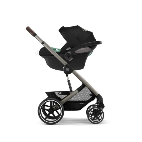 Коляска 3 в 1 Cybex Balios S Lux цвет Sky Blue шасси Taupe