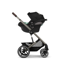 Коляска 3 в 1 Cybex Balios S Lux цвет Seashell Beige шасси + Автокресло Aton B2