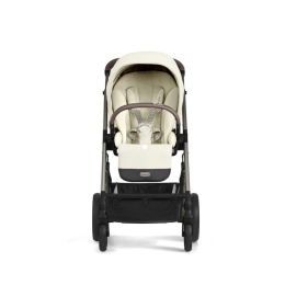 Коляска 3 в 1 Cybex Balios S Lux цвет Seashell Beige шасси + Автокресло Aton B2