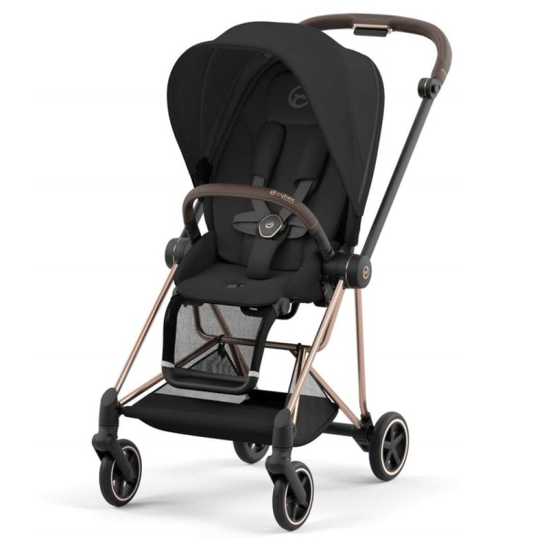 Прогулочная коляска Cybex Mios 2024 Sepia Black шасси Rosegold