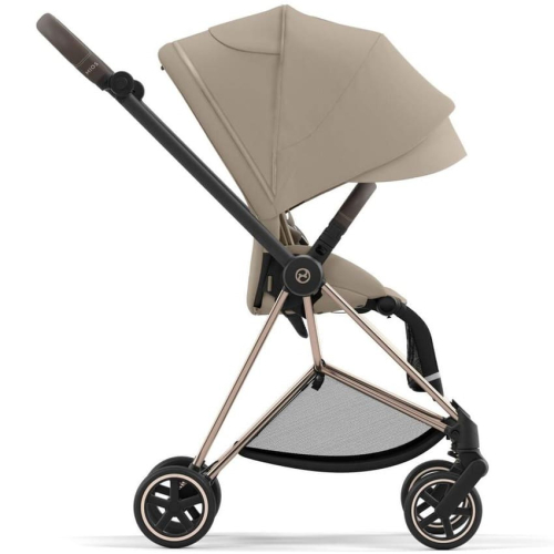 Прогулочная коляска Cybex Mios цвет Cozy Beige шасси Rosegold