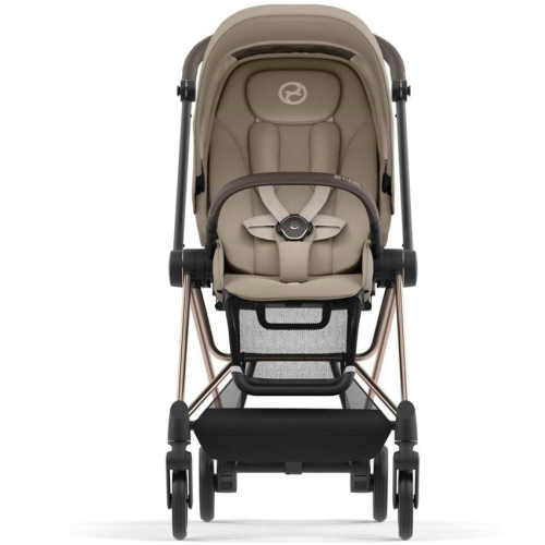 Прогулочная коляска Cybex Mios цвет Cozy Beige шасси Rosegold