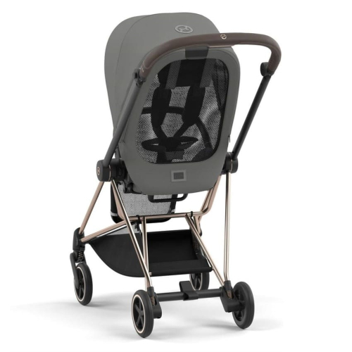 Прогулочная коляска Cybex Mios цвет Mirage Grey шасси Rosegold