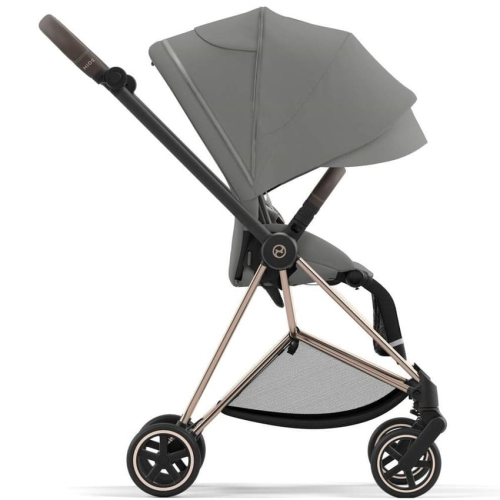 Прогулочная коляска Cybex Mios цвет Mirage Grey шасси Rosegold