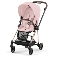 Прогулочная коляска Cybex Mios цвет Peach Pink шасси Rosegold