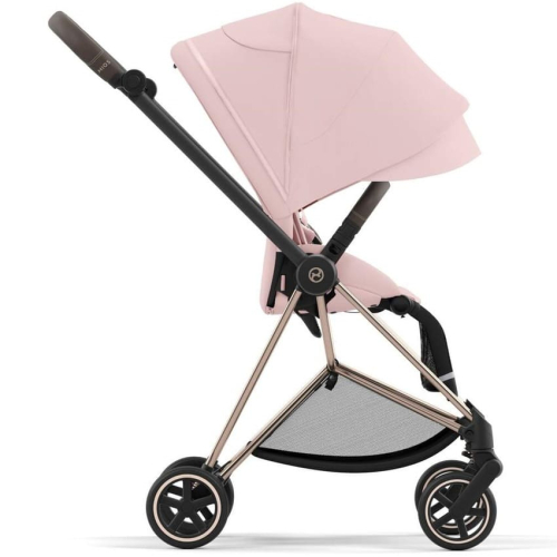 Прогулочная коляска Cybex Mios цвет Peach Pink шасси Rosegold