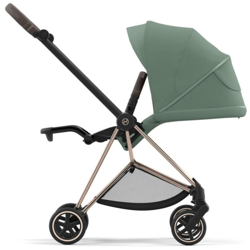 Прогулочная коляска Cybex Mios цвет Leaf Green шасси Rosegold