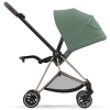 Прогулочная коляска Cybex Mios цвет Leaf Green шасси Rosegold