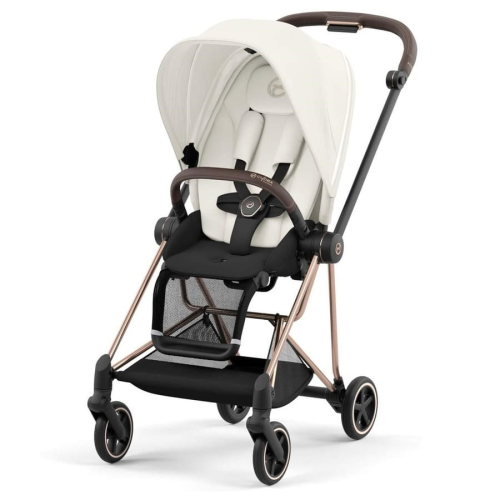 Прогулочная коляска Cybex Mios цвет Off White шасси Rosegold