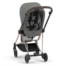 Коляска 2 в 1 Cybex Mios Mirage Grey шасси Rosegold