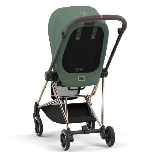 Коляска 2 в 1 Cybex Mios Leaf Green шасси Rosegold