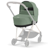 Коляска 2 в 1 Cybex Mios Leaf Green шасси Rosegold