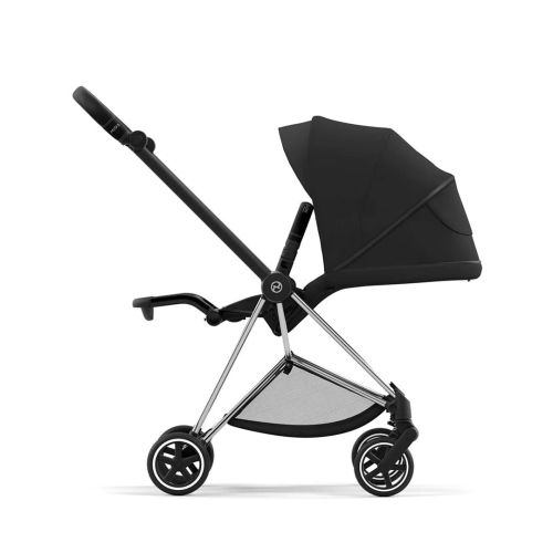 Прогулочная коляска Cybex Mios 2024 цвет Sepia Black шасси Chrome