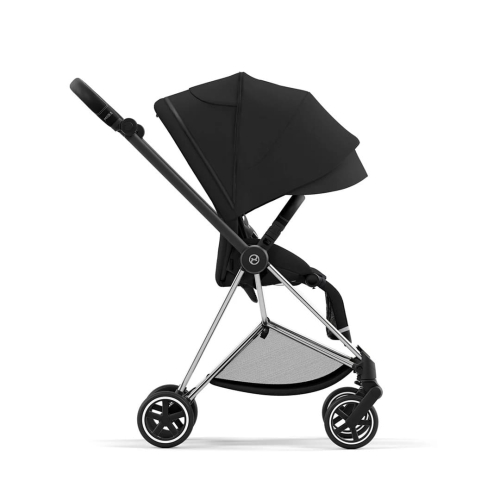 Прогулочная коляска Cybex Mios 2024 цвет Sepia Black шасси Chrome