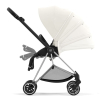 Прогулочная коляска Cybex Mios 2024 цвет Off White шасси Chrome